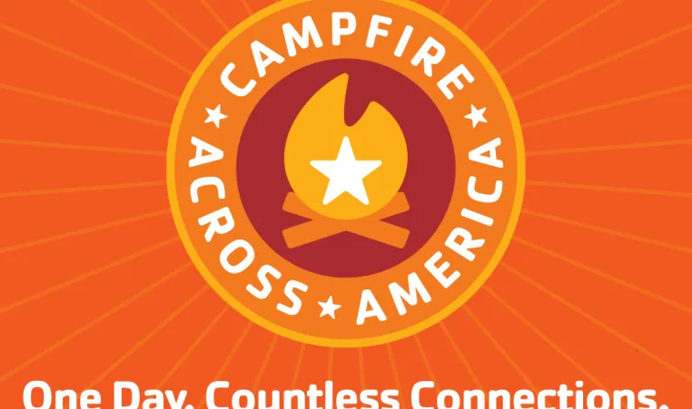 Orange and Gold Campfire image